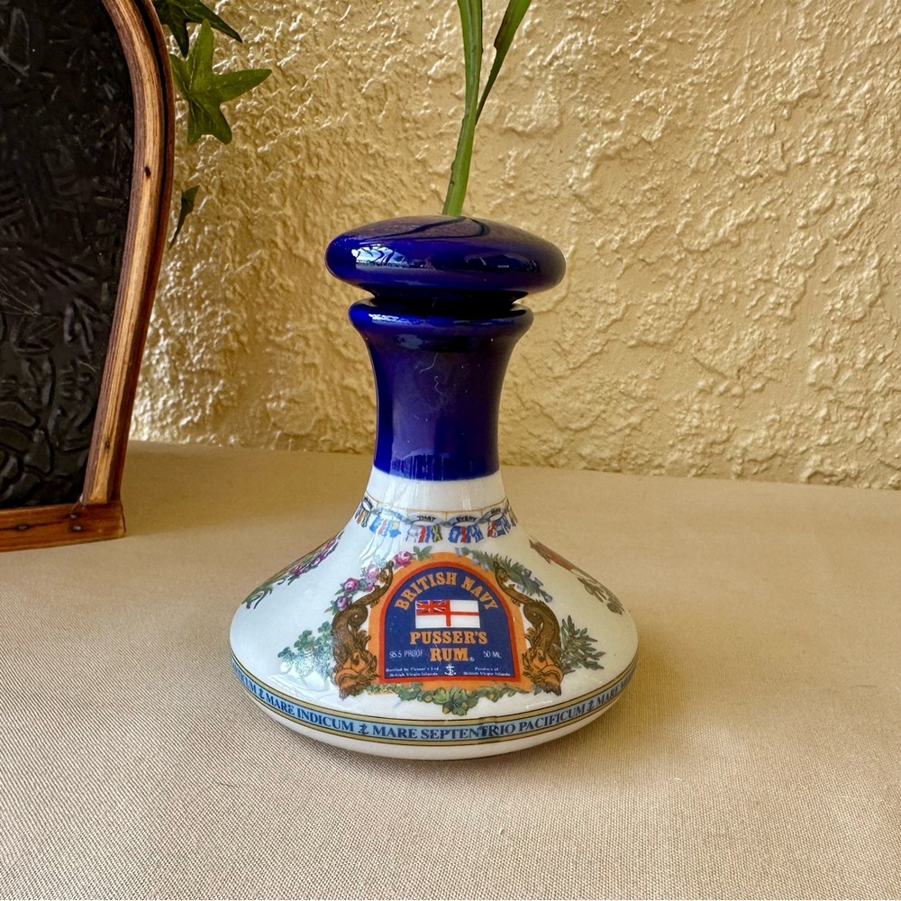 Pusser's Rum Ceramic Decanter